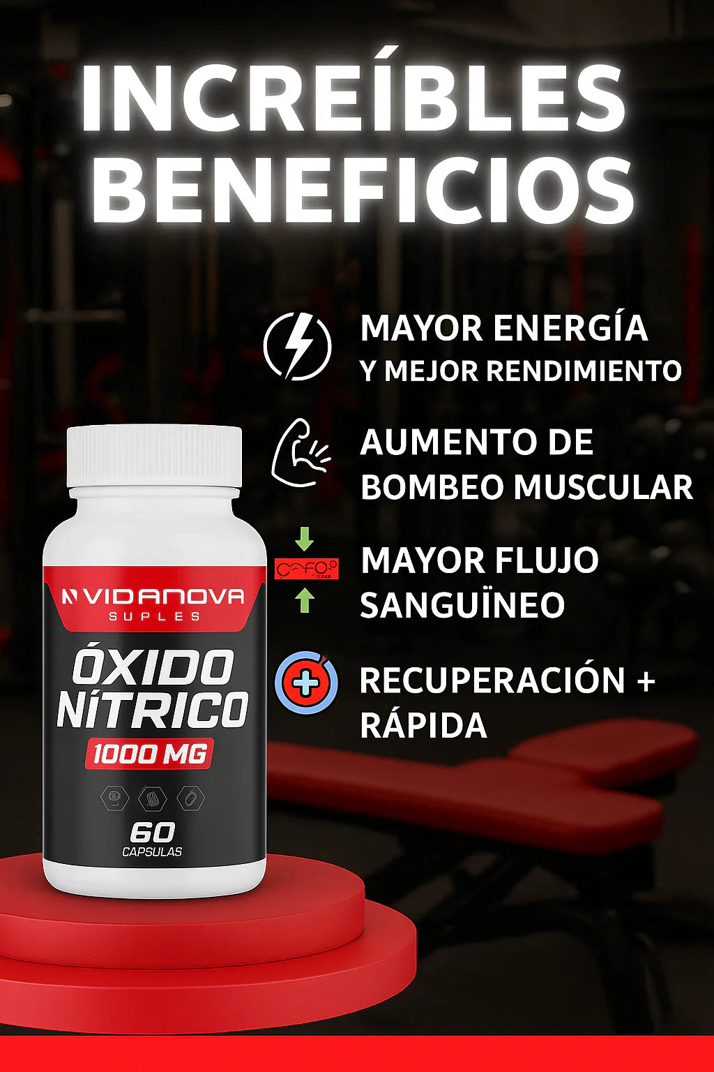 OXIDO NITRICO POWER™ Potencia tu Salud Sexual y Cardiovascular