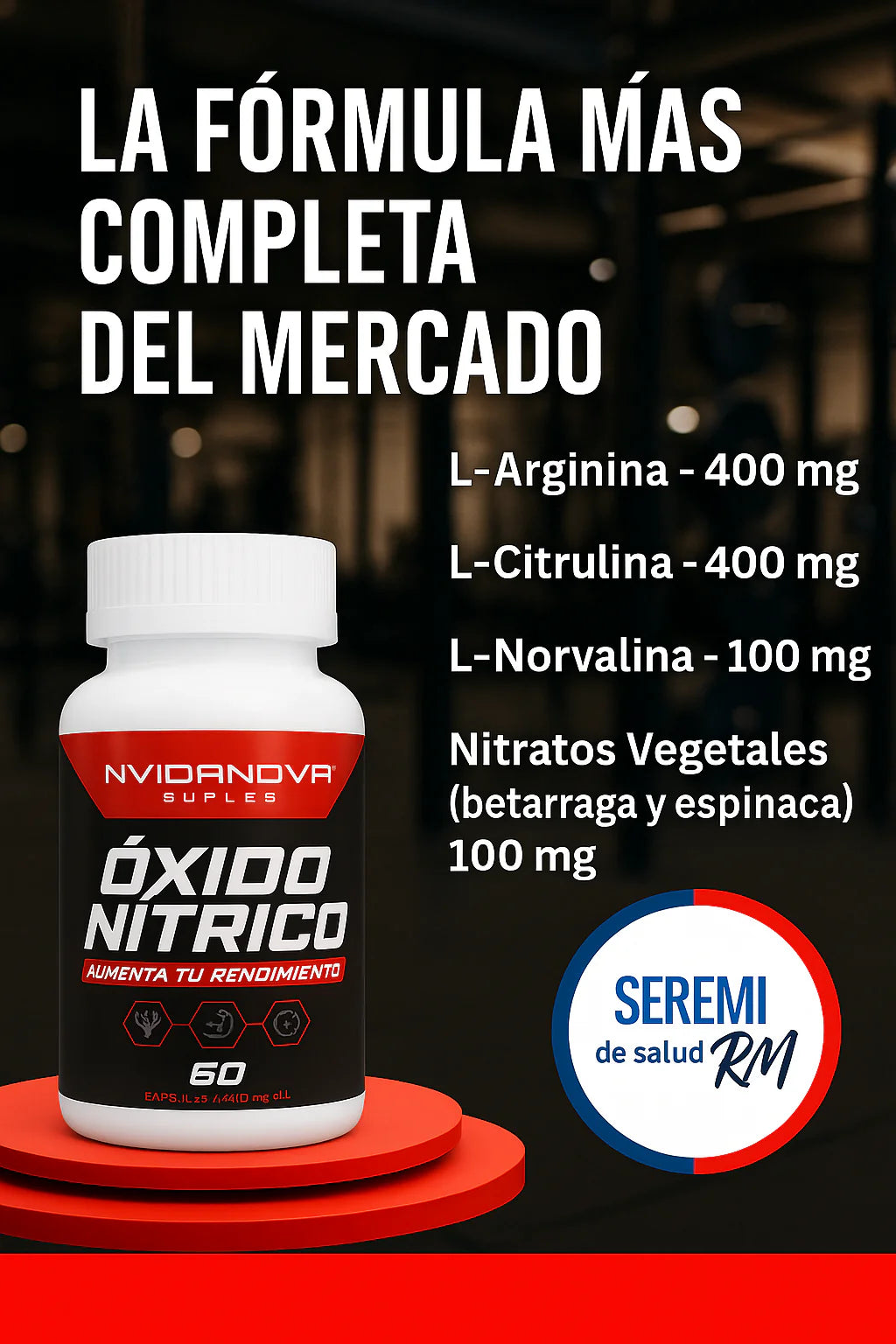 OXIDO NITRICO POWER™ Potencia tu Salud Sexual y Cardiovascular