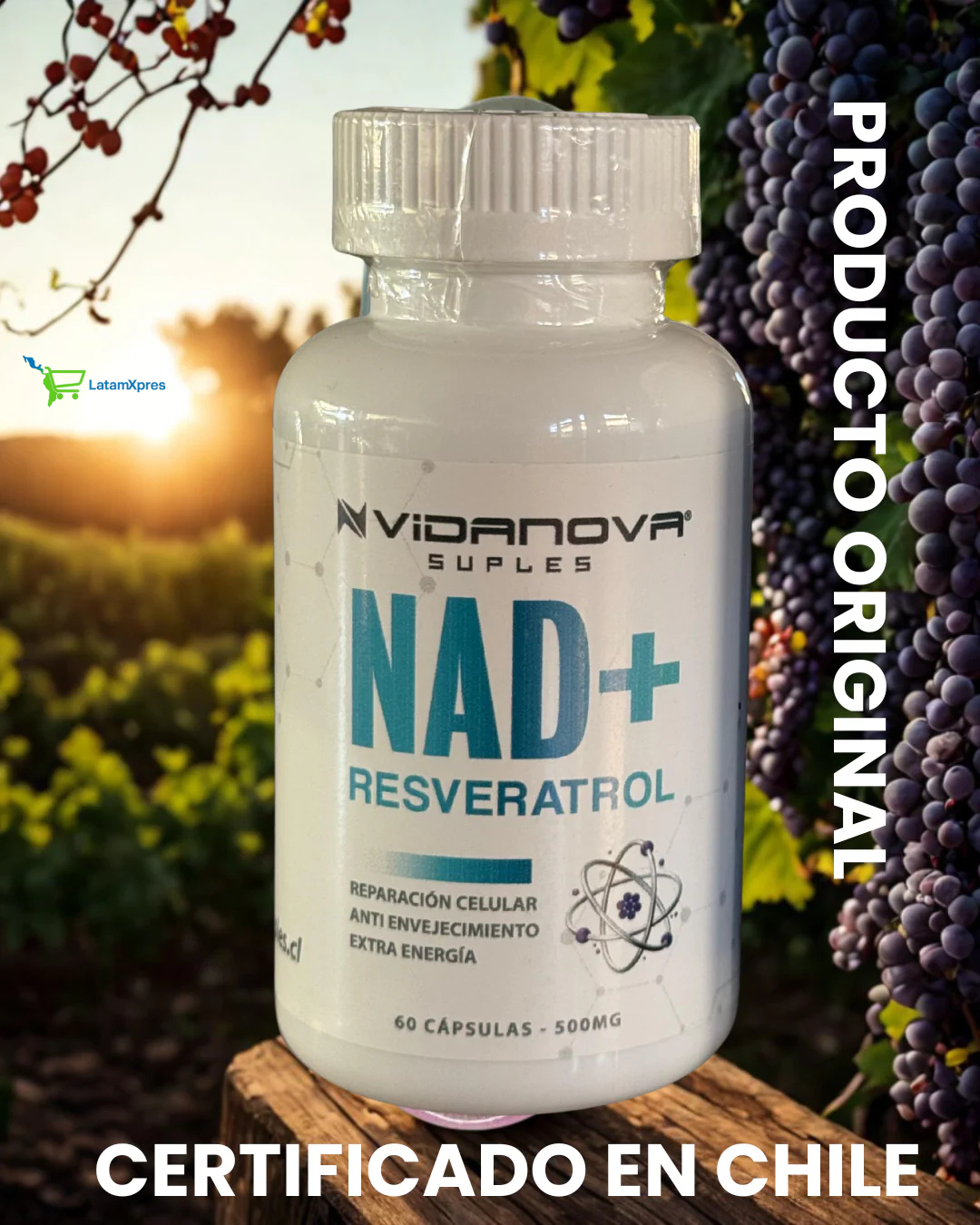 NAD+ RESVERATROL™✨El Secreto de las eterna Juventud✨