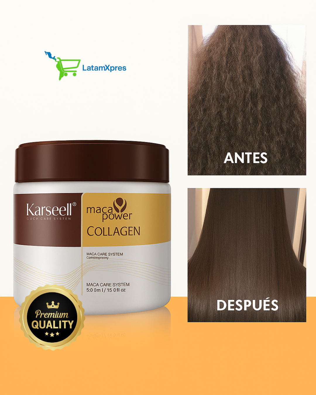 KARSEELL™ BOTOX CAPILAR. "Dile adiós al cabello seco y Dañado"