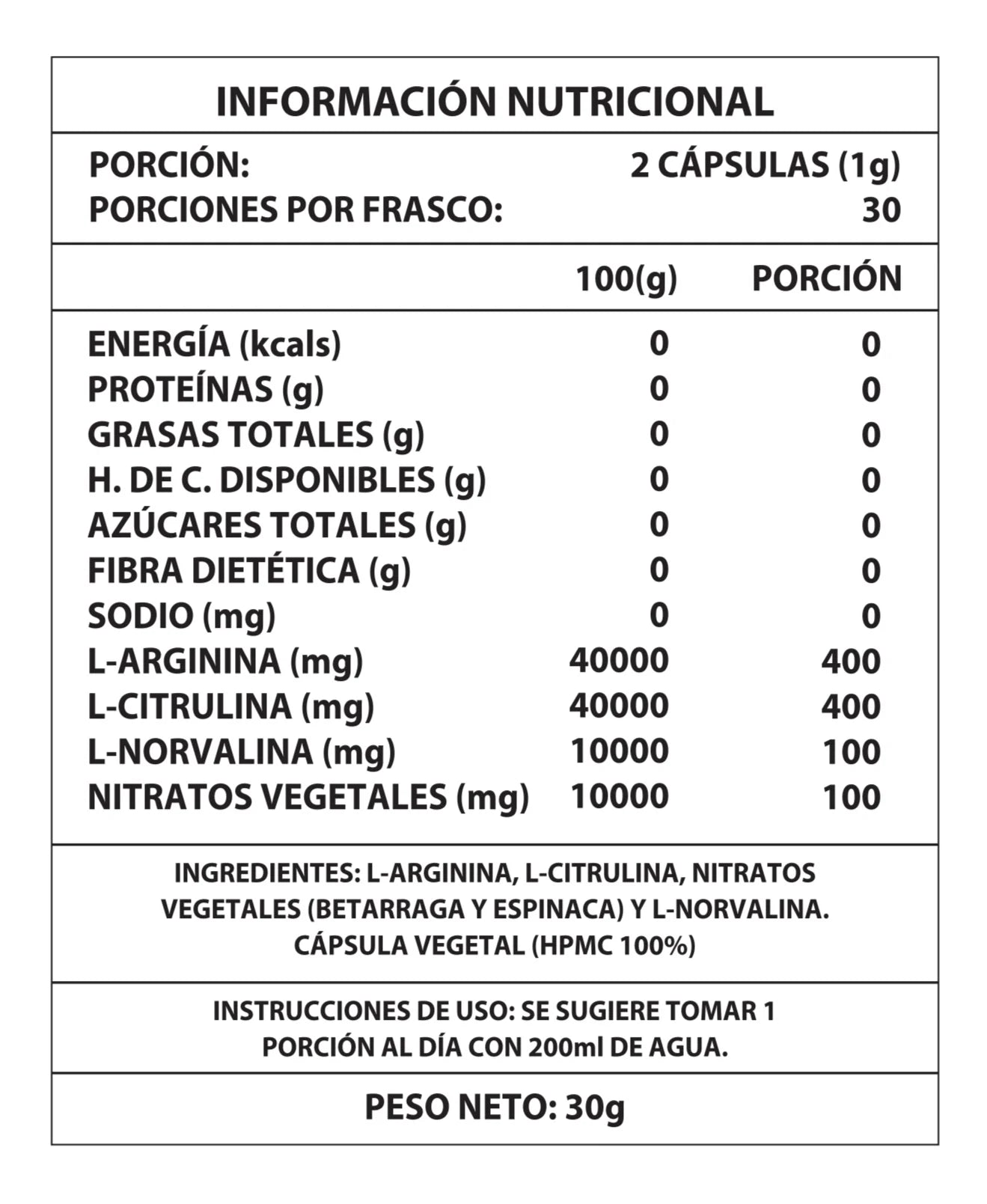 OXIDO NITRICO POWER™ Potencia tu Salud Sexual y Cardiovascular