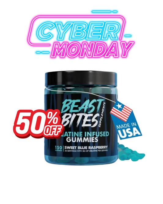 BEAST BITES™ Gomitas de Creatina 5gr.