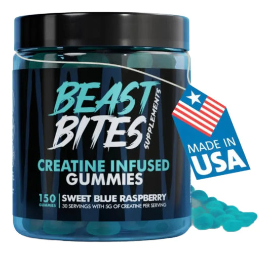 BEAST BITES™ Gomitas de Creatina 5gr.